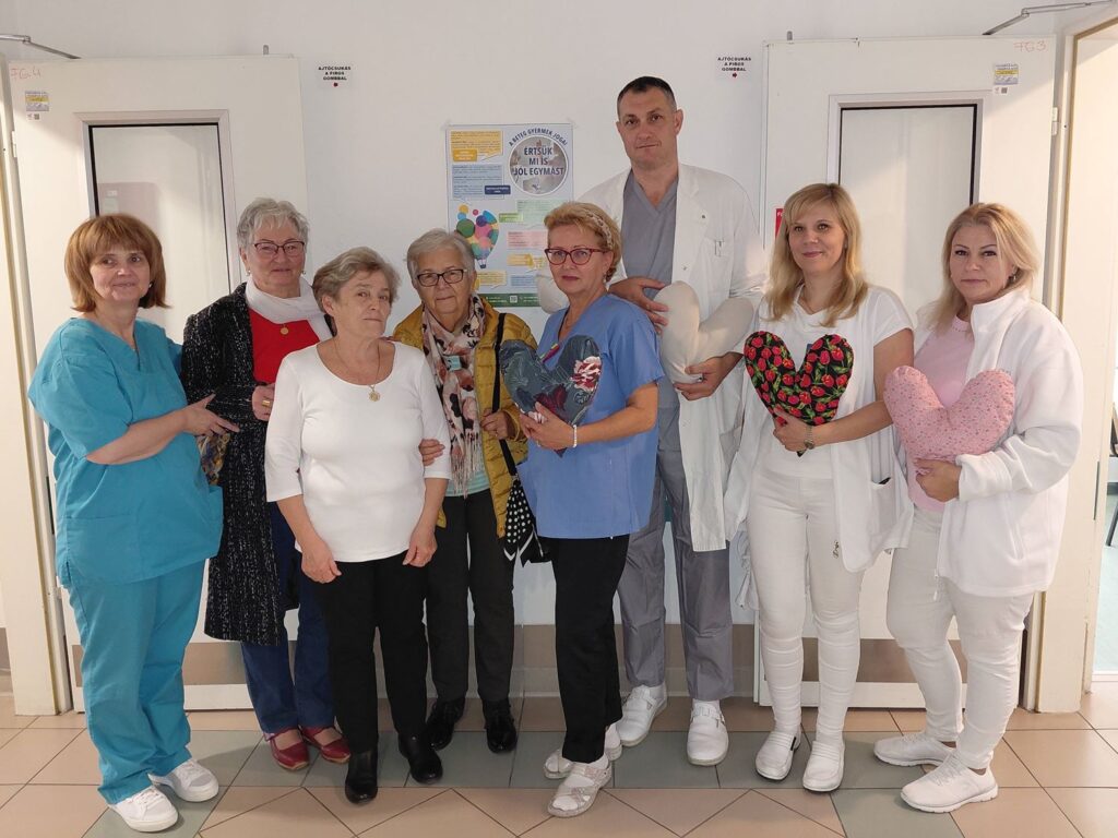 Textiltermék adományok a Sebészeti Osztálynak