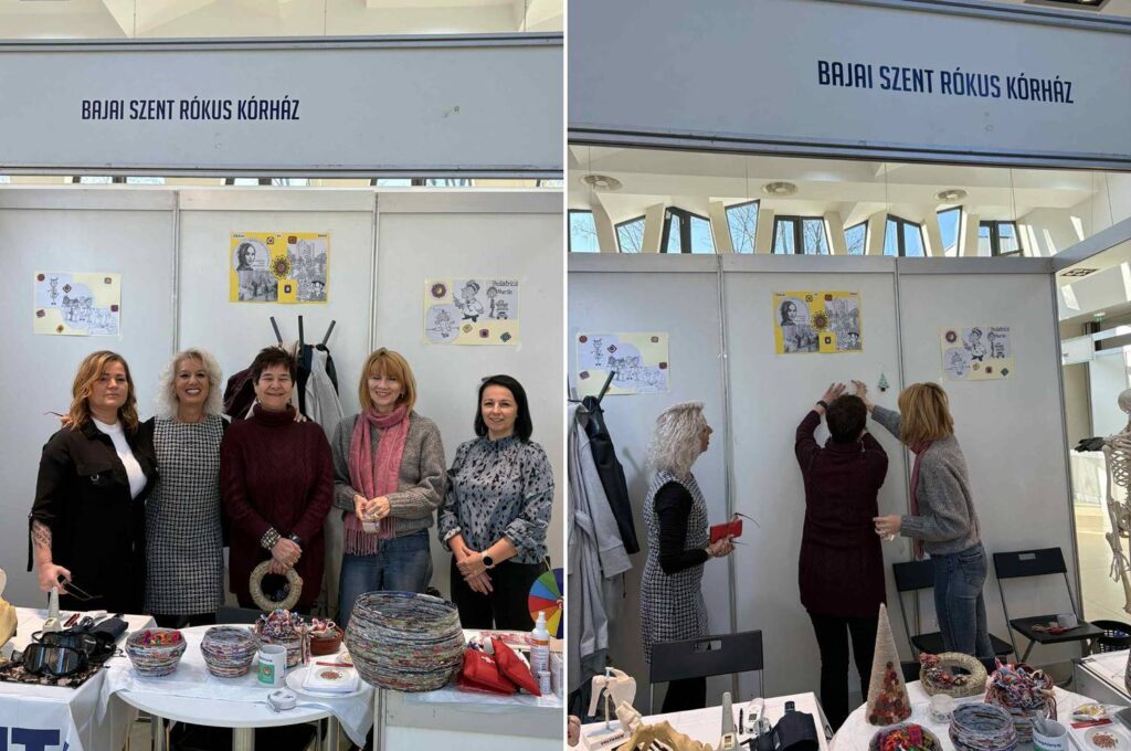 A Bajai Szent Rókus Kórház is bemutatkozott a „Jövőd a tét!” pályaválasztási kiállításon