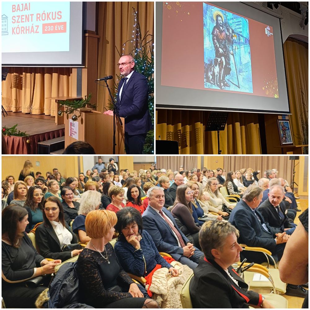 Lezajlott a kórház 2025. évi karácsonyi ünnepsége