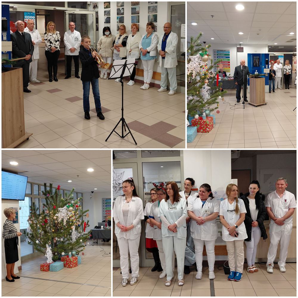 A szeretet gyertyája is fellobbant a Bajai Szent Rókus Kórházban